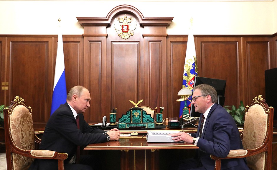 Борис Титов представил Президенту свой ежегодный доклад